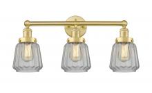 Innovations Lighting 616-3W-SG-G142 - Chatham - 3 Light - 25 inch - Satin Gold - Bath Vanity Light
