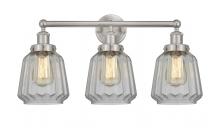 Innovations Lighting 616-3W-SN-G142 - Chatham - 3 Light - 25 inch - Brushed Satin Nickel - Bath Vanity Light