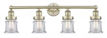 Innovations Lighting 616-4W-AB-G182S - Canton - 4 Light - 32 inch - Antique Brass - Bath Vanity Light