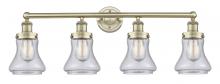 Innovations Lighting 616-4W-AB-G194 - Bellmont - 4 Light - 33 inch - Antique Brass - Bath Vanity Light