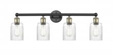 Innovations Lighting 616-4W-BAB-G342 - Hadley - 4 Light - 32 inch - Black Antique Brass - Bath Vanity Light