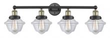 Innovations Lighting 616-4W-BAB-G532 - Oxford - 4 Light - 34 inch - Black Antique Brass - Bath Vanity Light