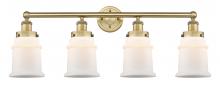 Innovations Lighting 616-4W-BB-G181 - Canton - 4 Light - 33 inch - Brushed Brass - Bath Vanity Light