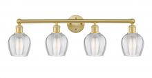 Innovations Lighting 616-4W-SG-G462-6 - Norfolk - 4 Light - 33 inch - Satin Gold - Bath Vanity Light