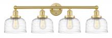 Innovations Lighting 616-4W-SG-G713 - Bell - 4 Light - 35 inch - Satin Gold - Bath Vanity Light
