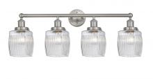 Innovations Lighting 616-4W-SN-G302 - Colton - 4 Light - 33 inch - Brushed Satin Nickel - Bath Vanity Light