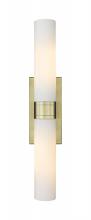 Innovations Lighting 617-2W-AB-G617-11SWH - Boreas - 2 Light - 24 inch - Antique Brass - Bath Vanity Light