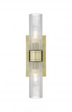 Innovations Lighting 617-2W-AB-G617-8SCL - Boreas - 2 Light - 18 inch - Antique Brass - Bath Vanity Light