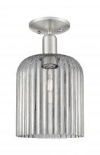 Innovations Lighting 716-1C-SN-G559-8SM - Bridal Veil - 1 Light - 8 inch - Brushed Satin Nickel - Semi-Flush Mount