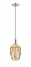 Innovations Lighting 716-1S-SN-G457-6ME - Preston - 1 Light - 6 inch - Brushed Satin Nickel - Mini Pendant