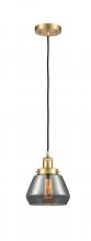 Innovations Lighting 916-1P-SG-G173 - Fulton - 1 Light - 6 inch - Satin Gold - Cord hung - Mini Pendant