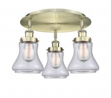Innovations Lighting 916-3C-AB-G192 - Bellmont - 3 Light - 18 inch - Antique Brass - Flush Mount