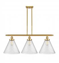 Innovations Lighting 916-3I-SG-G44-L - Cone - 3 Light - 36 inch - Satin Gold - Stem Hung - Island Light