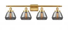 Innovations Lighting 916-4W-SG-G173 - Fulton - 4 Light - 36 inch - Satin Gold - Bath Vanity Light