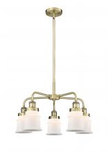 Innovations Lighting 916-5CR-AB-G181S - Canton - 5 Light - 23 inch - Antique Brass - Chandelier