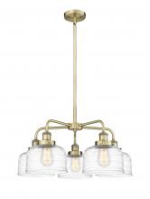 Innovations Lighting 916-5CR-AB-G713 - Bell - 5 Light - 26 inch - Antique Brass - Chandelier