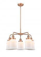 Innovations Lighting 916-5CR-AC-G181 - Canton - 5 Light - 24 inch - Antique Copper - Chandelier