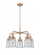 Innovations Lighting 916-5CR-AC-G184 - Whitney - 5 Light - 24 inch - Antique Copper - Chandelier