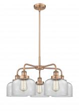 Innovations Lighting 916-5CR-AC-G72 - Cone - 5 Light - 26 inch - Antique Copper - Chandelier