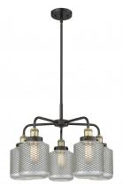 Innovations Lighting 916-5CR-BAB-G262 - Edison - 5 Light - 24 inch - Black Antique Brass - Chandelier