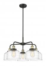 Innovations Lighting 916-5CR-BAB-G713 - Bell - 5 Light - 26 inch - Black Antique Brass - Chandelier
