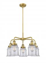 Innovations Lighting 916-5CR-BB-G182 - Canton - 5 Light - 24 inch - Brushed Brass - Chandelier