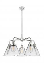 Innovations Lighting 916-5CR-PC-G42 - Cone - 5 Light - 26 inch - Polished Chrome - Chandelier
