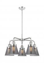 Innovations Lighting 916-5CR-PC-G63 - Cone - 5 Light - 24 inch - Polished Chrome - Chandelier