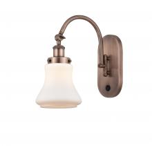 Innovations Lighting 918-1W-AC-G191 - Bellmont - 1 Light - 7 inch - Antique Copper - Sconce