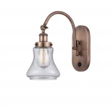 Innovations Lighting 918-1W-AC-G194 - Bellmont - 1 Light - 7 inch - Antique Copper - Sconce