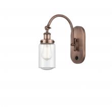 Innovations Lighting 918-1W-AC-G314 - Dover - 1 Light - 5 inch - Antique Copper - Sconce