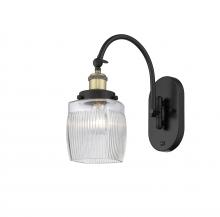 Innovations Lighting 918-1W-BAB-G302 - Colton - 1 Light - 6 inch - Black Antique Brass - Sconce