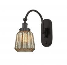 Innovations Lighting 918-1W-OB-G146 - Chatham - 1 Light - 7 inch - Oil Rubbed Bronze - Adjustable Swing Arm