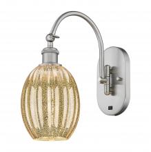 Innovations Lighting 918-1W-SN-G459-6ME - Preston Bulb - 1 Light - 6 inch - Brushed Satin Nickel - Sconce