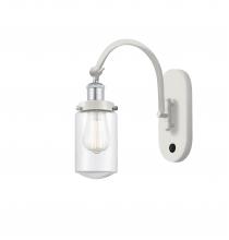 Innovations Lighting 918-1W-WPC-G312 - Dover - 1 Light - 5 inch - White Polished Chrome - Sconce