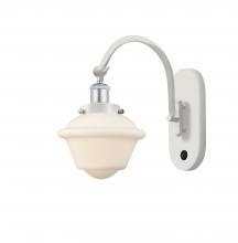 Innovations Lighting 918-1W-WPC-G531 - Oxford - 1 Light - 8 inch - White Polished Chrome - Sconce