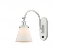 Innovations Lighting 918-1W-WPC-G61 - Cone - 1 Light - 6 inch - White Polished Chrome - Sconce