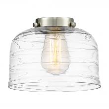 Innovations Lighting G713 - Bell Light 8 inch Clear Deco Swirl Glass