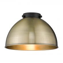 Innovations Lighting MFD-10-AB - Ballston Urban Light 10 inch Antique Brass Metal Shade