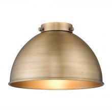 Innovations Lighting MFD-10-BB - Ballston Urban Light 10 inch Brushed Brass Metal Shade