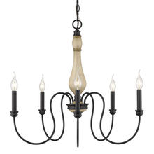 Golden 8314-5 NB - Suzette 5 Light Chandelier