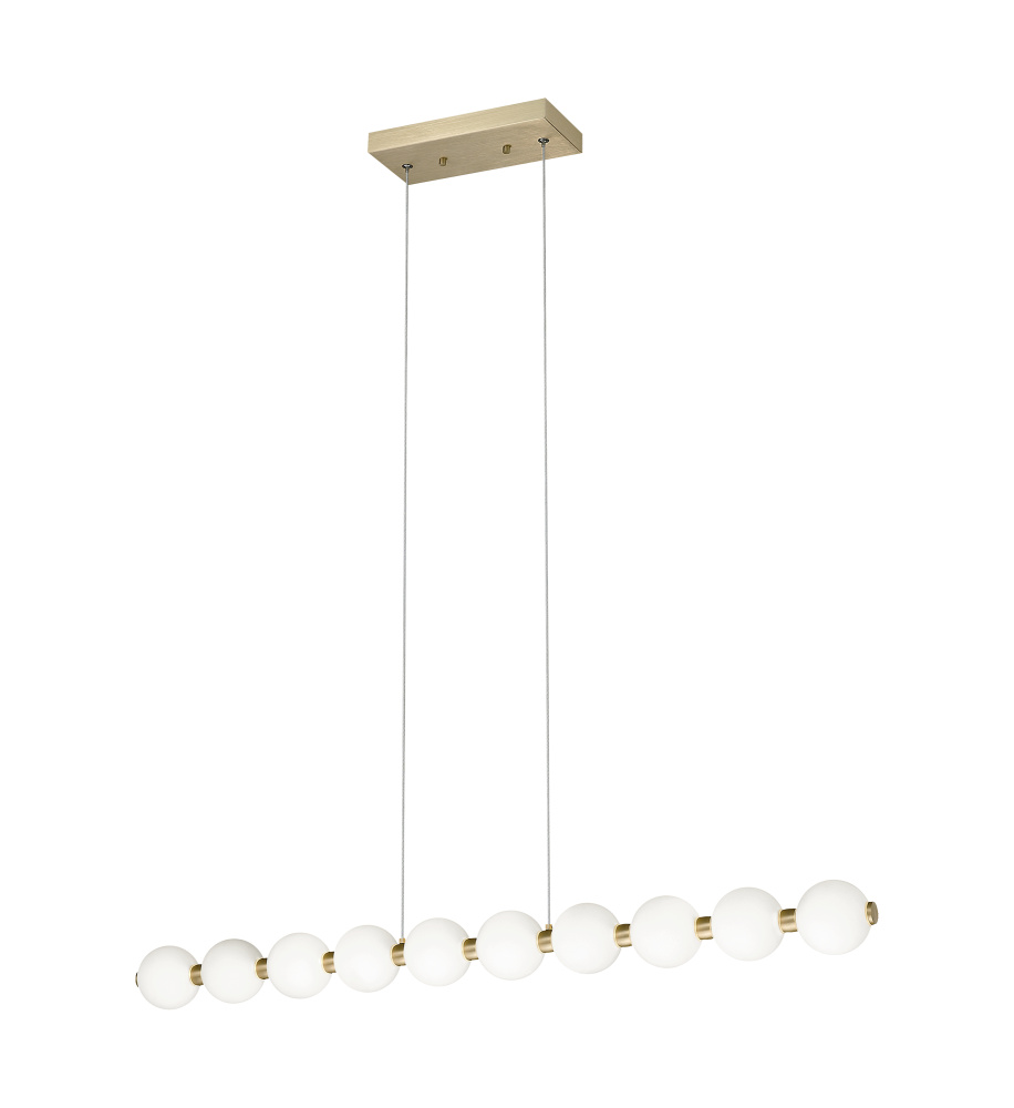 Oni Oxidized Gold Chandelier