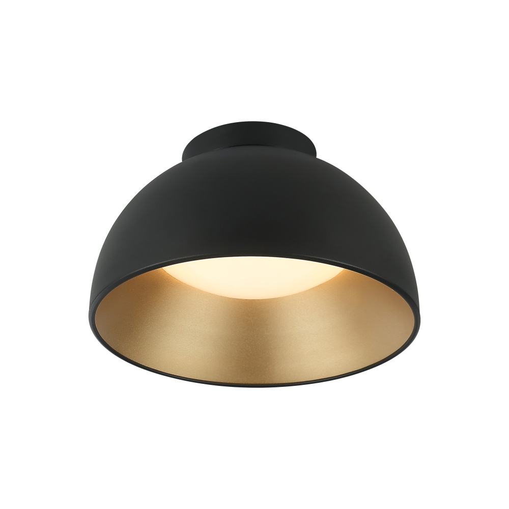 Zenith Matte Black Flush Mounts