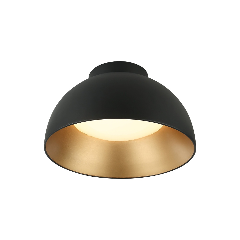Zenith Matte Black Flush Mounts