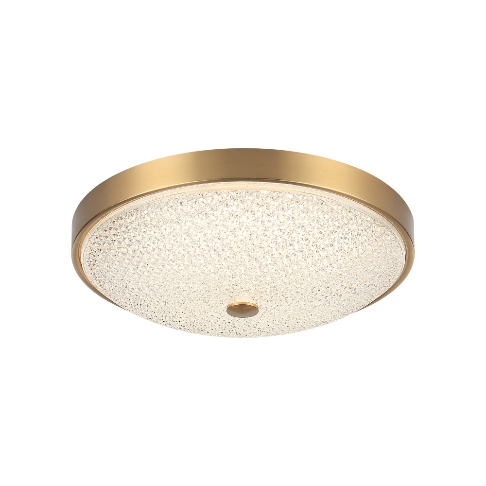 Bella Aged Gold Brass Flush Mounts