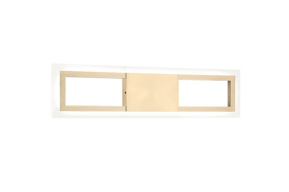 Valance Aged Gold Brass Wall Sconce