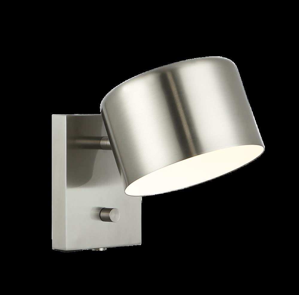 Clinton Brushed Nickel Wall Sconce