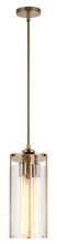 Matteo Lighting C62203AG - Bayou Aged Gold Brass Pendant