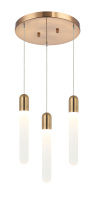 Matteo Lighting C65803AG - Aydin Aged Gold Brass Pendant