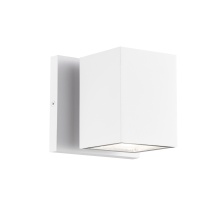 Matteo Lighting E20601MW - Kubular Matte White Wall Sconce